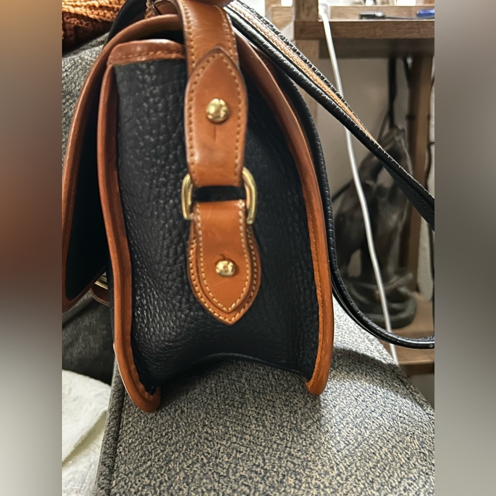 SOLD $65 Dooney & Bourke Vintage Crossbody/Shoulder Bag. All Weather Leather. - Picture 11 of 15